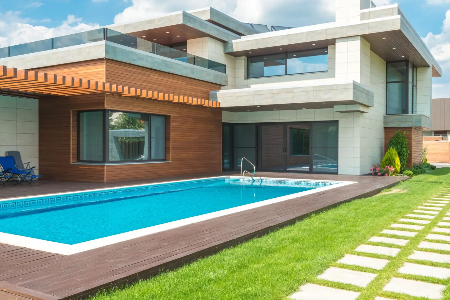 Swimming pool built in St Clair, NSW